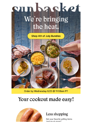 Sun Basket - 🎉 The easiest 4th of July (ever)