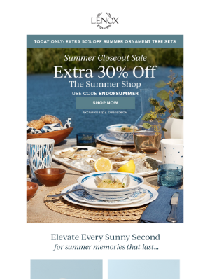 Oneida - Summer Closeout ☀️ 30% Off The Shop!
