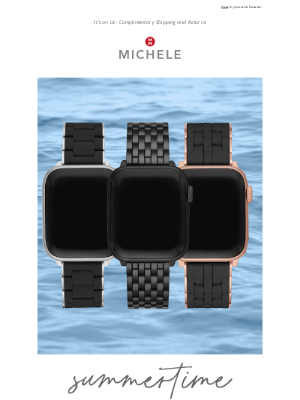 MICHELE - A summer treat for your Apple WatchⓇ