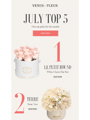 VenusETFleur - Our Top Picks for July