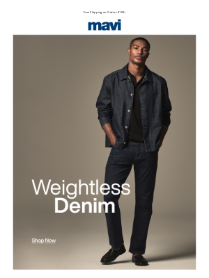 Our Lightest Denim Yet