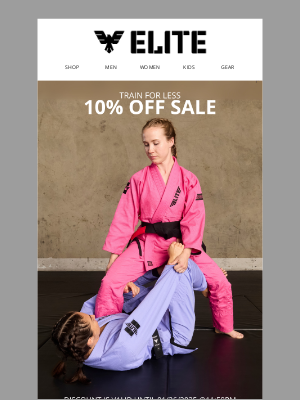 Elite Sports - Hi there, Train for Less – Get 10% Off All Elite Sports Gear!