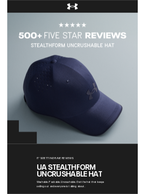 MapMyFitness - UA Connected Fitness - If there was a perfect hat, this is it.