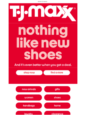 T.J. Maxx - New shoes alert 🚨