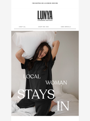 Lunya - THE ULTIMATE STAYCATION