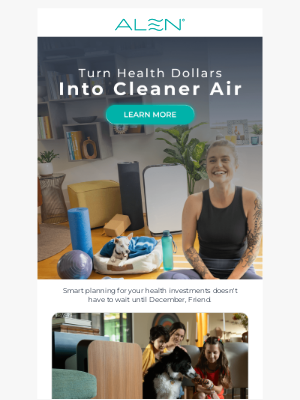 Alen - Your Health Savings Cover Clean Air Solutions