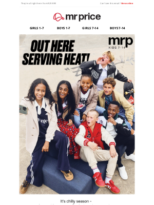 Mr Price (South Africa) - Aviator, bomber, puffer & more jackets 🔥