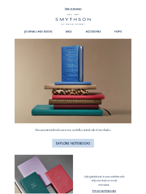 Smythson - Pages of potential