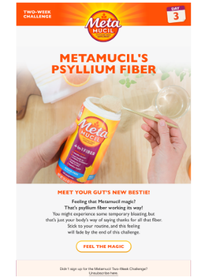 Metamucil - Day 3 🧘Find your groove with Metamucil