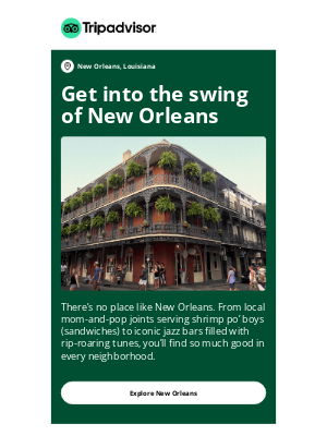 TripAdvisor - Your next getaway: New Orleans