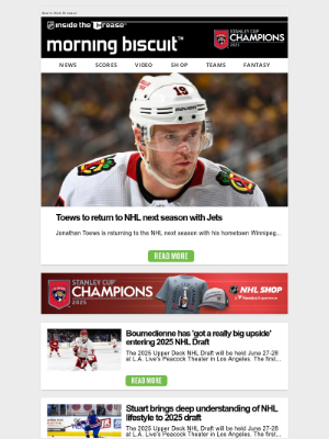 NHL - Your morning league news is here!