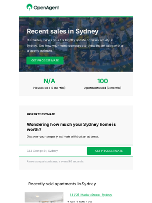 OpenAgent(Australia) - 🏠 Recent property sales in Sydney and surrounds