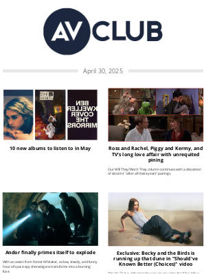The A.V. Club - The most anticipated albums of May 2025