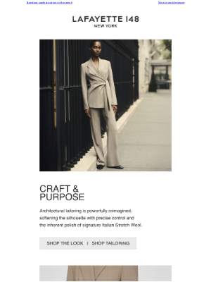 Lafayette 148 New York - Defining Femininity: The Wrap Suit