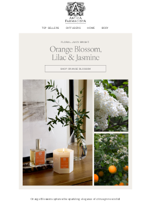 Antica Farmacista - Discover the Essence of Orange Blossom