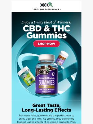 CBDfx - Want your CBD/THC effects to last longer? We got you!