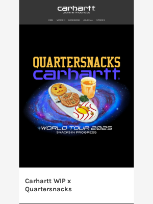 Carhartt WIP - App Exclusive: Carhartt WIP x Quartersnacks