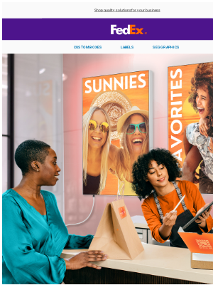FedEx - It's the perfect time to refresh your brand