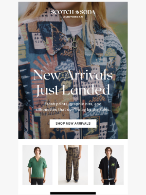Scotch & Soda - New In: For the Pattern-Obsessed