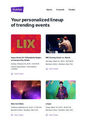 Teespring - Your event lineup