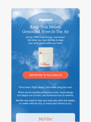 Myoovi - Travel + PMS = mood swings?