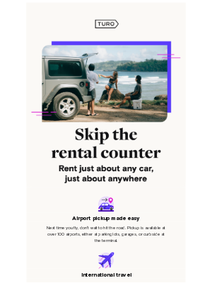 Turo - Skip the rental counter