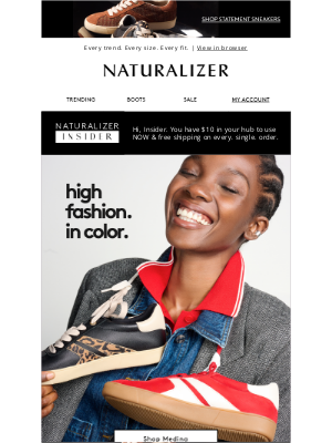 Naturalizer - Just dropped: Sneakers by Naturalizer