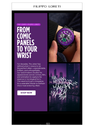 Filippo Loreti - The Chaos Begins Now - Meet THE JOKER Timekeeper 🃏