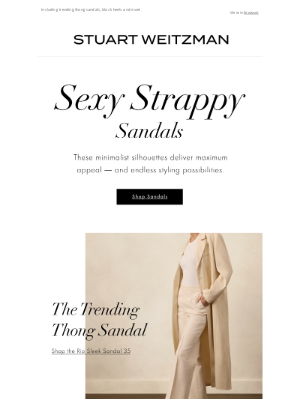 Stuart Weitzman - How to Wear Summer’s Most-Wanted Strappy Sandals