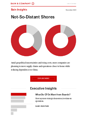 Bain & Company - November 2024 Bain Insights