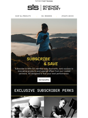 Science in Sport (United Kingdom) - Experience more with SiS+ subscription
