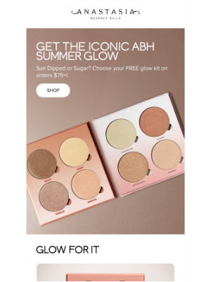 Anastasia Beverly Hills - Get The Iconic ABH Summer Glow 