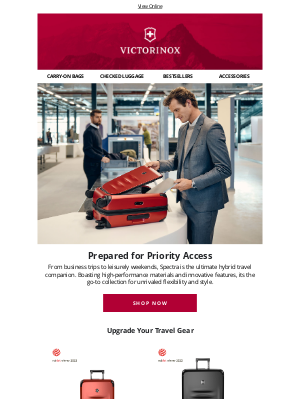 Victorinox - Prepared for Priority Access