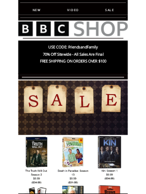 BBC - *Sitewide SALE 70% OFF* Shop all your favorites with new favorites coming soon!