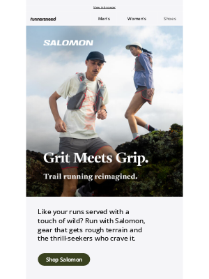 Runners Need (United Kingdom) - Salomon | Wild runs call for wild gear