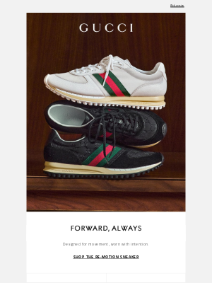 Gucci USA - In Step with the Re-Motion