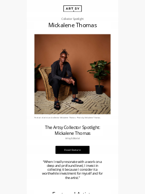 Artsy - The Artsy Collector Spotlight: Mickalene Thomas