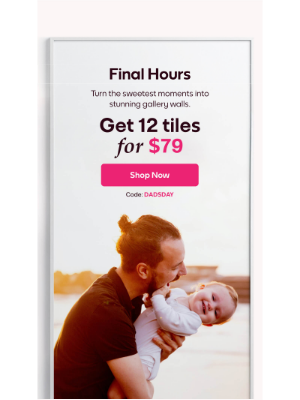 Last Call: 12 Tiles for $79 Ends Tonight!