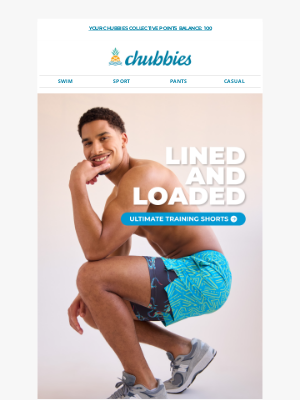 Chubbies - No Train, No Gain