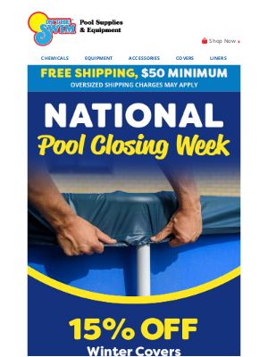 In The Swim - 👆 [Don't Wait] Get ahead of cold weather!