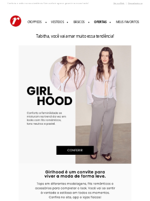 Lojas Renner (Brazil) - Mood Girlhood ✨