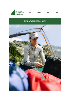 MEC (Canada) - ⏰New gear drop from Arc’teryx, Vuori, Patagonia and more