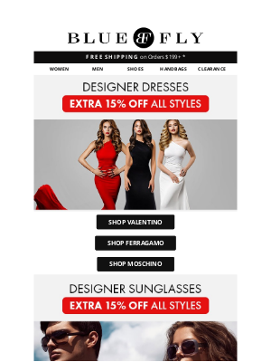 Bluefly - From Sunlight to Spotlight – 15% Off 👗🕶️