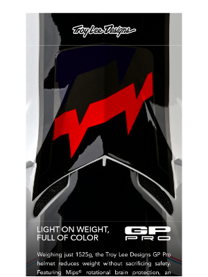 Troy Lee Designs - Light on Weight but Not on Protection—The GP Pro