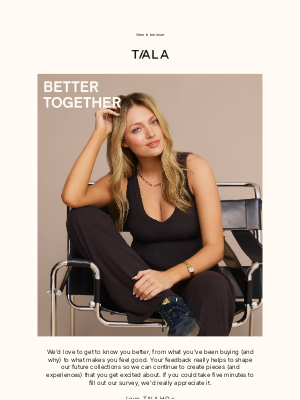 Wearetala - JOHN, WE’D LOVE TO HEAR FROM YOU
