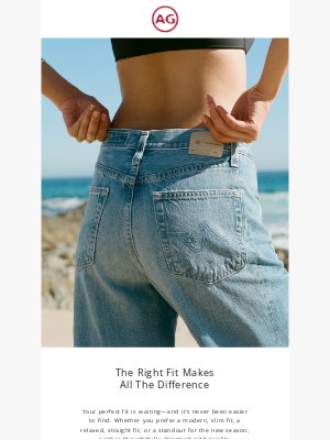 AG Jeans - The Fit That Moves With You