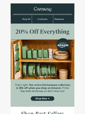 Caraway - ENDS TOMORROW: 20% Off Everything