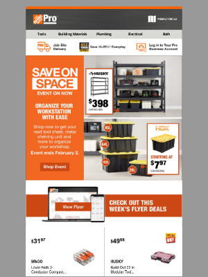 The Home Depot (Canada) - Get Organized With Our Save on Space Event