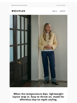 Whistles (United Kingdom) - Your weekend outfit inspiration is here