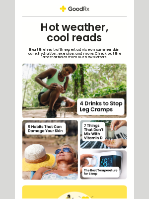 GoodRx - Your summer wellness guide is here ☀️